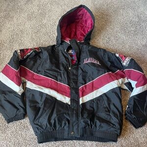 Vintage starter Alabama crimson roll tide full zip jacket men’s large